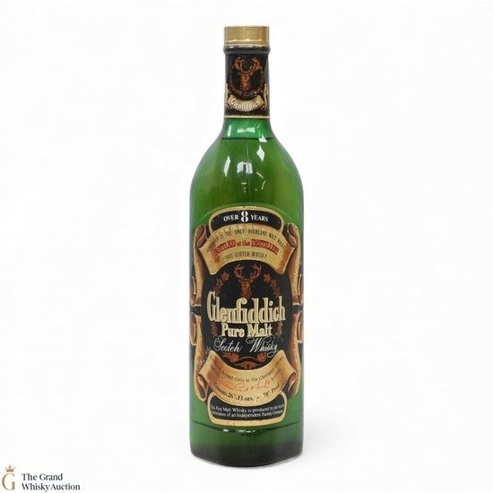 Glenfiddich - 8 Year Old - Pure Malt (1970s) (26 2/3 Fl Ozs)