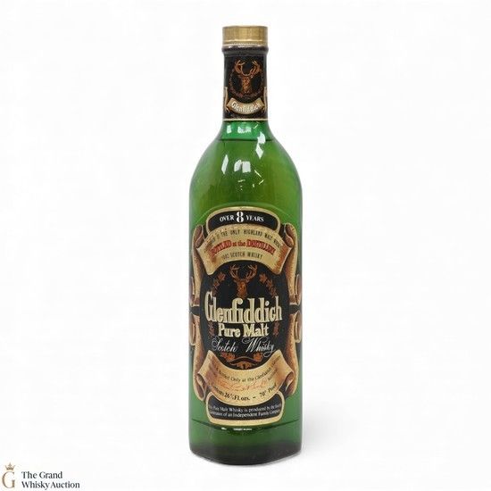Glenfiddich - 8 Year Old - Pure Malt (1970s) (26 2/3 Fl Ozs)