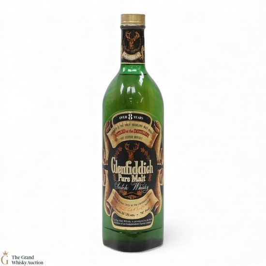 Glenfiddich - 8 Year Old - Pure Malt (1970s) (26 2/3 Fl Ozs)