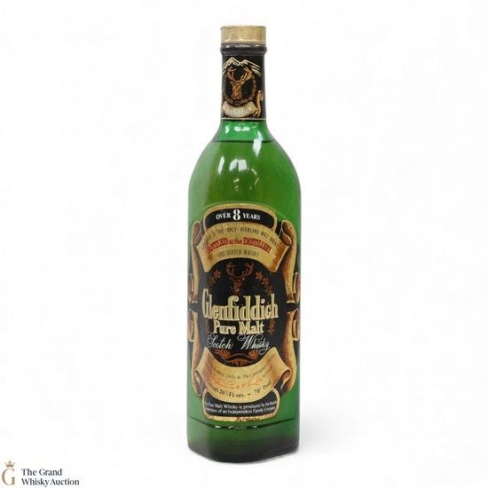 Glenfiddich - 8 Year Old - Pure Malt (1970s) (26 2/3 Fl Ozs)