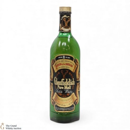 Glenfiddich - 8 Year Old - Pure Malt (1970s) (26 2/3 Fl Ozs)