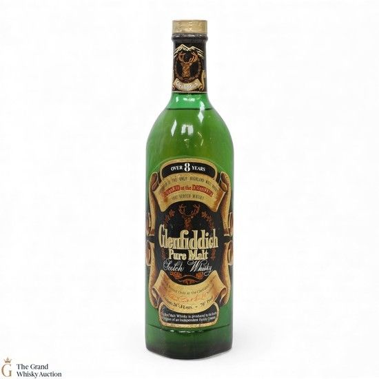 Glenfiddich - 8 Year Old - Pure Malt (1970s) (26 2/3 Fl Ozs)