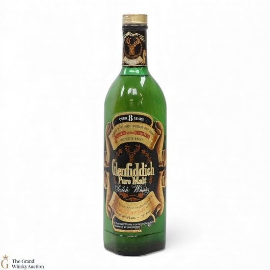 Glenfiddich - 8 Year Old - Pure Malt (1970s) (26 2/3 Fl Ozs)
