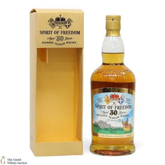 Campbeltown Loch - 30 Year Old Blended Whisky J&A Mitchel Spirit of Freedom