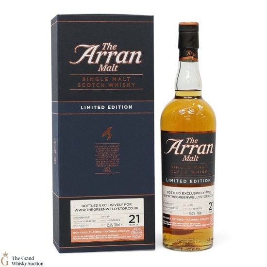 Arran - 21 Year Old 1997 - Single Cask #841 - The Green Welly Stop Exclusive