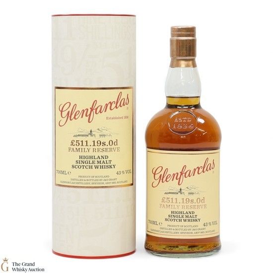 Glenfarclas - £511.19s.0d - Family Reserve