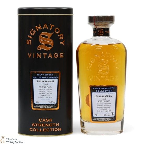 Bunnahabhain - 26 Year Old 1988 - Signatory Vintage #2801