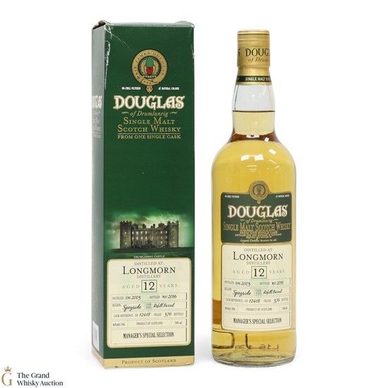 Longmorn - 12 Year Old 2003 - Douglas of Drumlanrig #12418