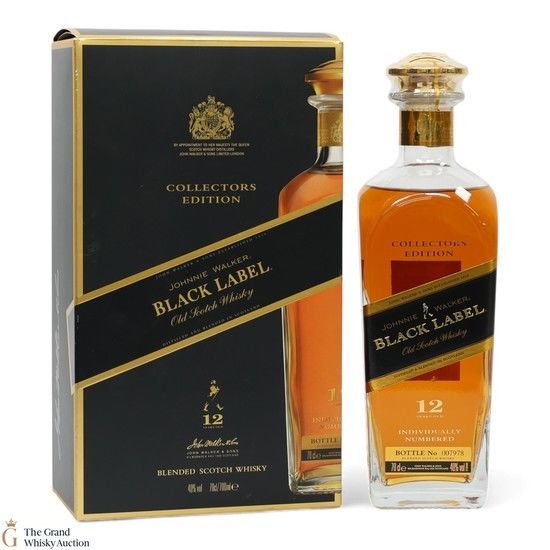Johnnie Walker - Black Label - 12 Year Old - Collectors Edition