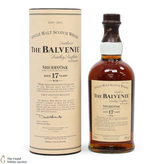 Balvenie - 17 Year Old - Sherry Oak - First Edition