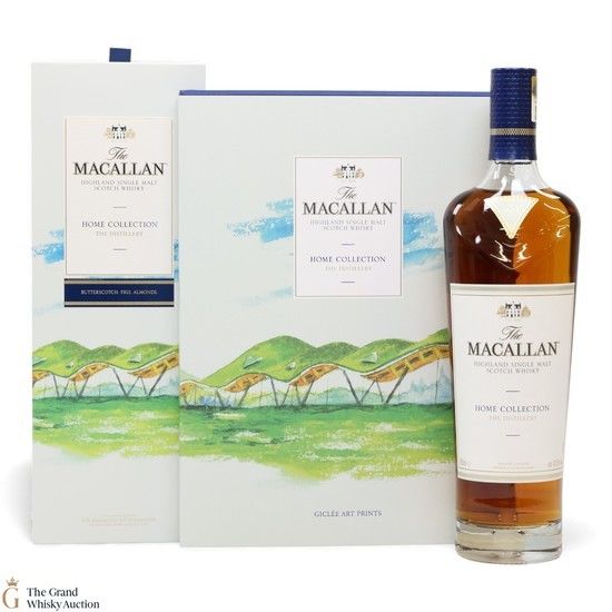 Macallan - Home Collection - The Distillery (1x70cl) & Giclee Art Prints