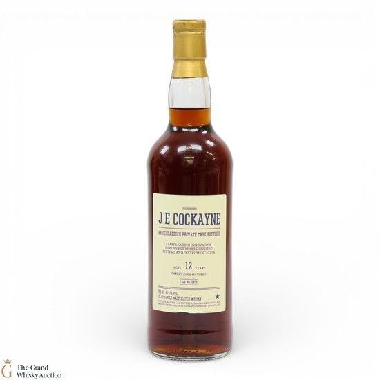 Bruichladdich - 12 Year Old - Sherry Private Cask #0455 - J E Cockayne