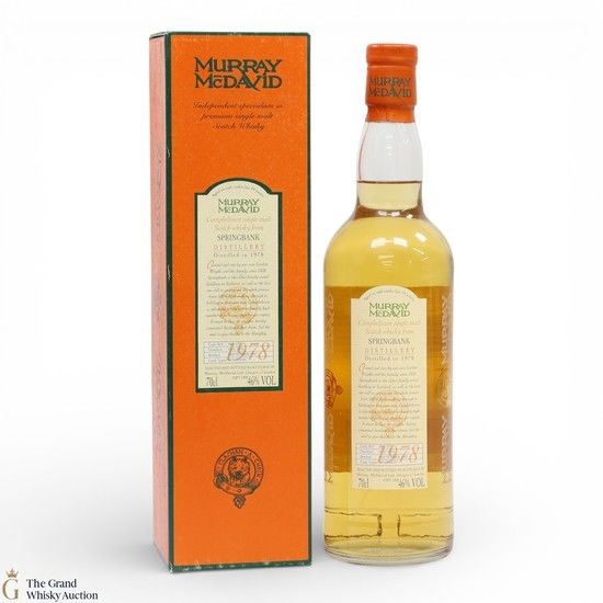 Springbank - 19 Year Old 1978 - Murray McDavid's Single Cask Bottling 1997