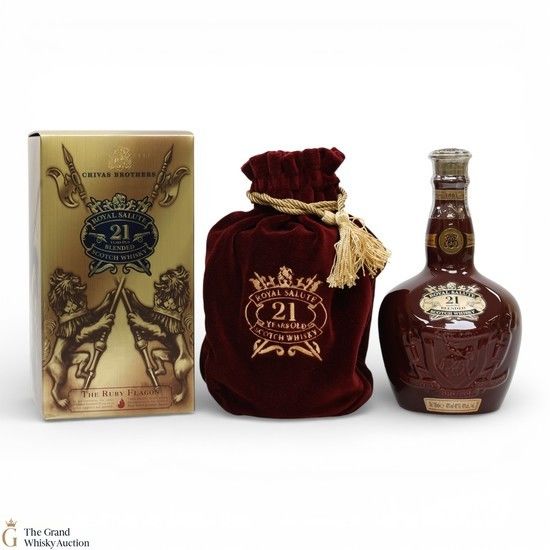 Chivas - Royal Salute - 21 Year Old - Ruby Flagon