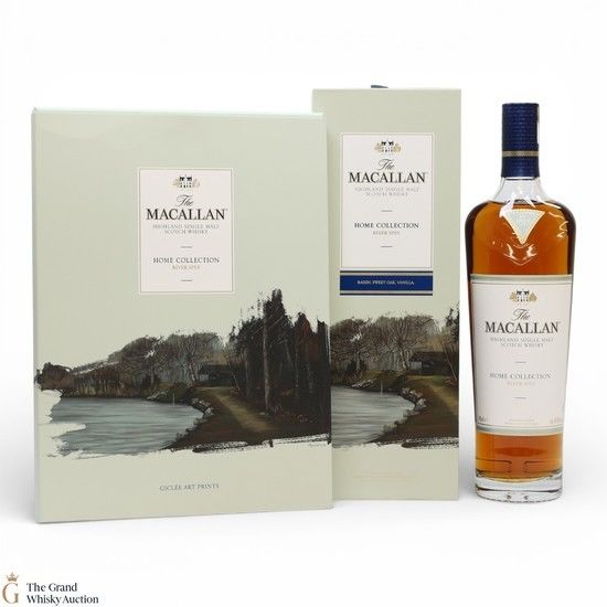 Macallan - Home Collection - River Spey (1x70cl) & Giclee Art Prints