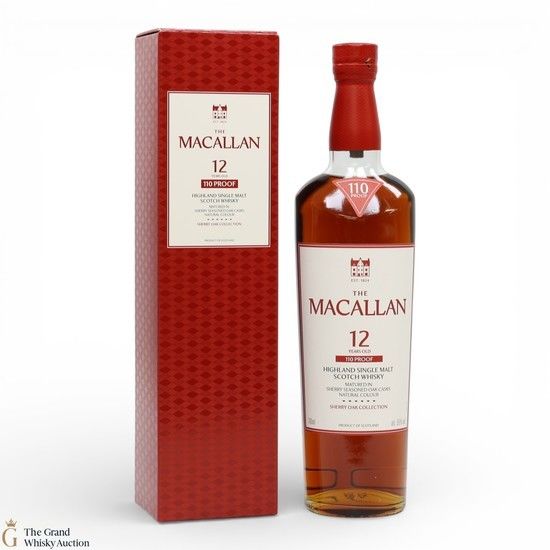 Macallan - 12 Year Old - 110 Proof - Sherry Oak Collection