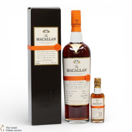Macallan - 13 Year Old - 1997 Easter Elchies 2010 & 5cl Mini