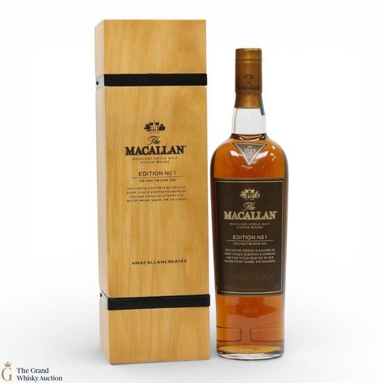 Macallan - Edition No.1 (Wooden Box)