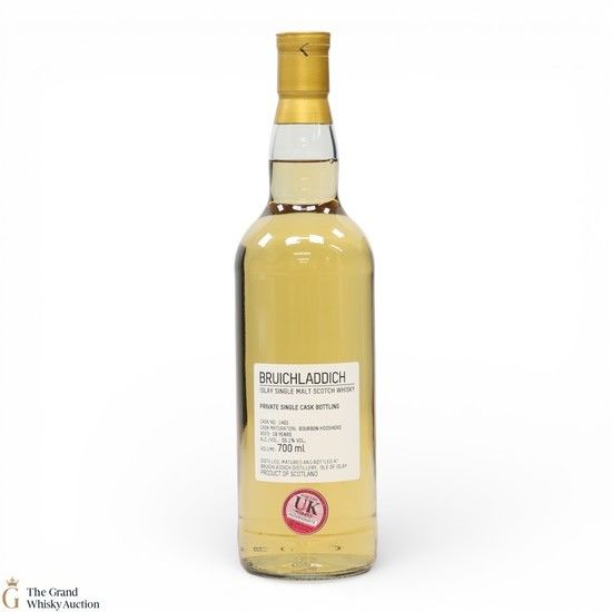 Bruichladdich - 19 Year Old - 1st Fill Bourbon Hogshead #1401 - Private Cask