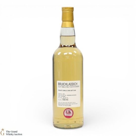 Bruichladdich - 19 Year Old - 1st Fill Bourbon Hogshead #1401 - Private Cask