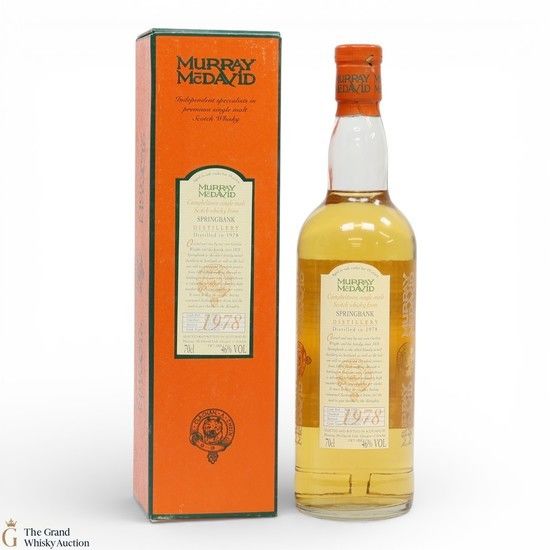Springbank - 19 Year Old 1978 - Murray McDavid's Single Cask Bottling 1997