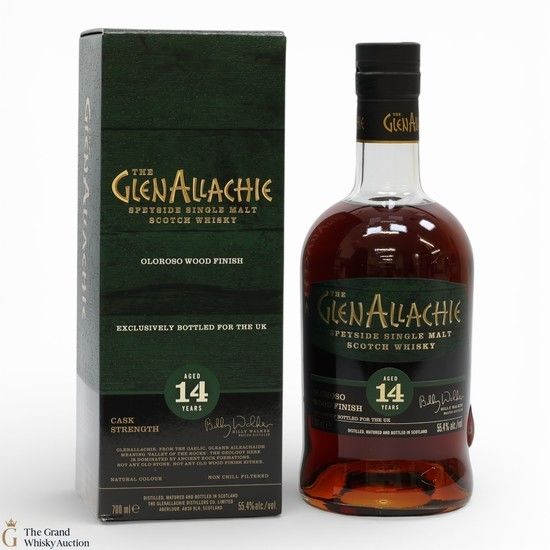 GlenAllachie - 14 Year Old - Oloroso Finish - UK Exclusive