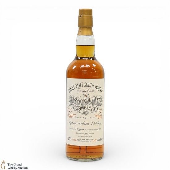 Ardnamurchan - 7 Year Old 2016 - Single Cask #1328 Royal Mile Whiskies