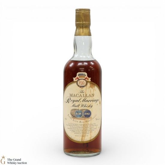 Macallan - 1948 - 1961 Royal Marriage 1981 (75cl)