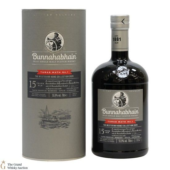 Bunnahabhain - 15 Year Old - Turas Math #1 Westering Home Collection 2025