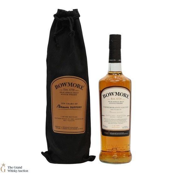 Bowmore - 8 Year Old - Commemorative Edition - Ten Years Of Beam Suntory