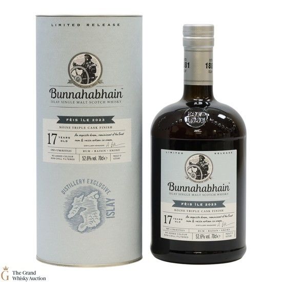 Bunnahabhain - 17 Year Old Mòine Triple Cask Finish - Fèis Ìle 2023