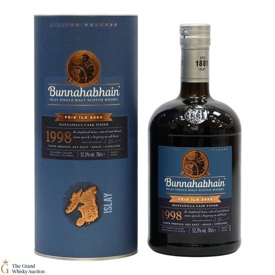 Bunnahabhain - 1998 Manzanilla Cask Finish - Fèis Ìle 2023