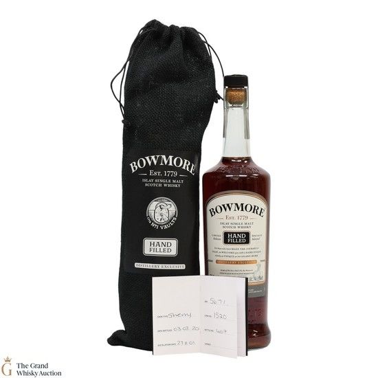 Bowmore - 18 Year Old 2001 - 2020 Hand Fill - Sherry Cask #1520