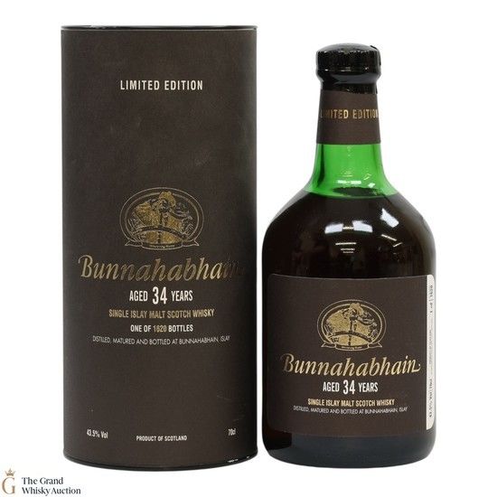 Bunnahabhain - 34 Year Old - Limited Edition