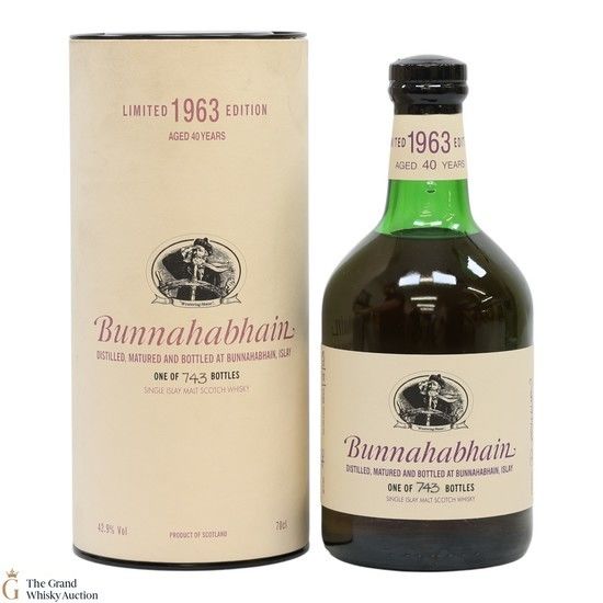Bunnahabhain - 40 Year Old 1963 - Limited Edition 2003