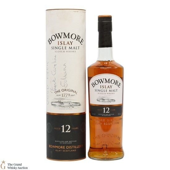 Bowmore - 12 Year Old (SIGNED)