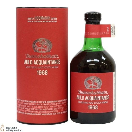 Bunnahabhain - 34 Year Old - 1968 Auld Acquaintance 