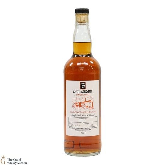 Springbank - 2025 Handfilled Distillery Exclusive 58.1%