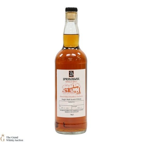 Springbank - 2025 Handfilled Distillery Exclusive 58.1%