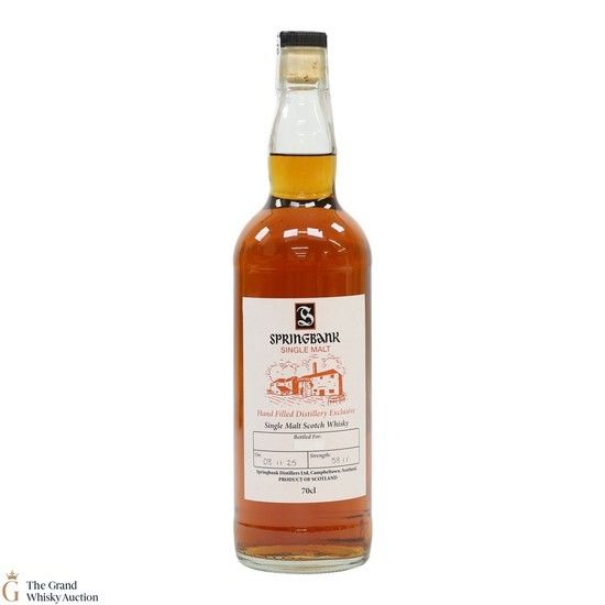 Springbank - 2025 Handfilled Distillery Exclusive 58.1%