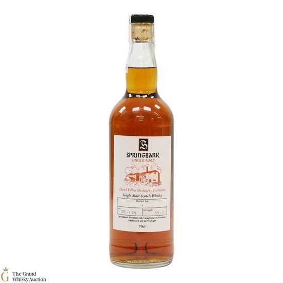Springbank - 2025 Handfilled Distillery Exclusive 58.1%