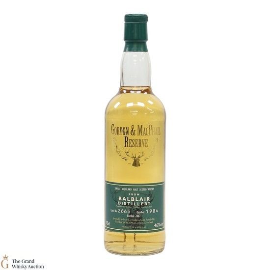 Balblair - 1984 Single Cask #2665 - Gordon & MacPhail Reserve