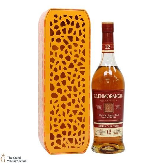 Glenmorangie - 12 Year Old - Lasanta - Giraffe Tin