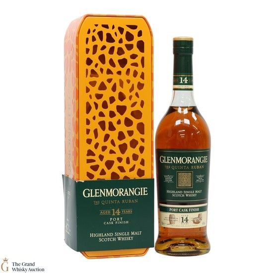 Glenmorangie - 14 Year Old - Quinta Ruban - Port Cask Finished - Giraffe Tin