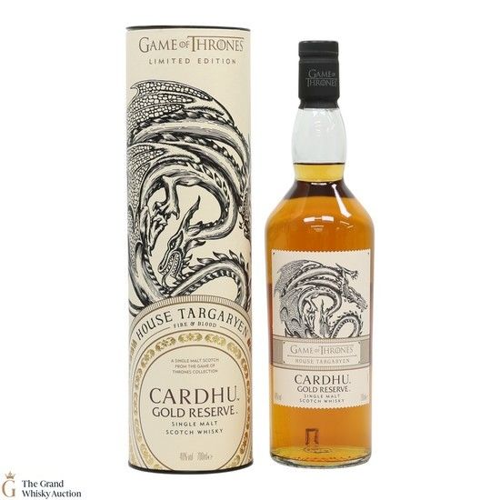 Cardhu - Gold Reserve - Game of Thrones - House Targaryen