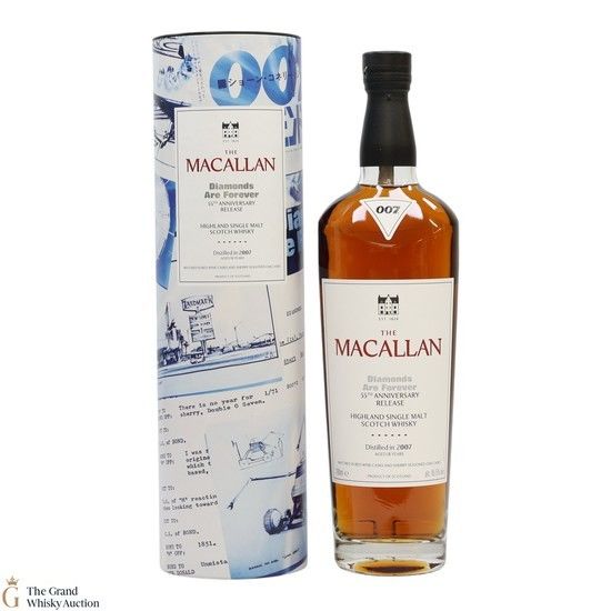Macallan - 18 Year Old 2007 - James Bond 55th Anniversary - Diamonds Are Forever