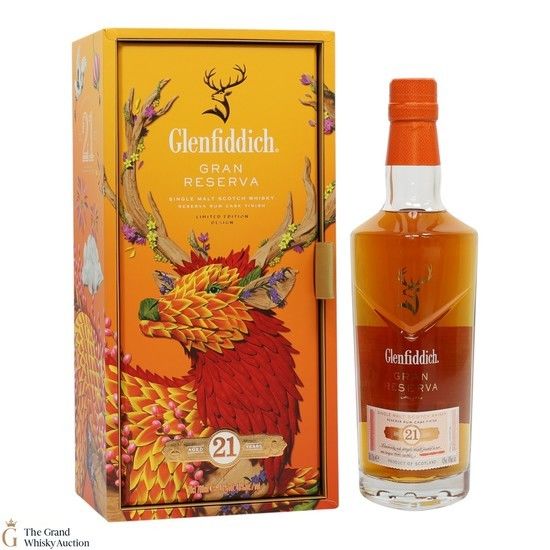 Glenfiddich - 21 Year Old - Gran Reserva Rum Cask - Limited Edition Design 