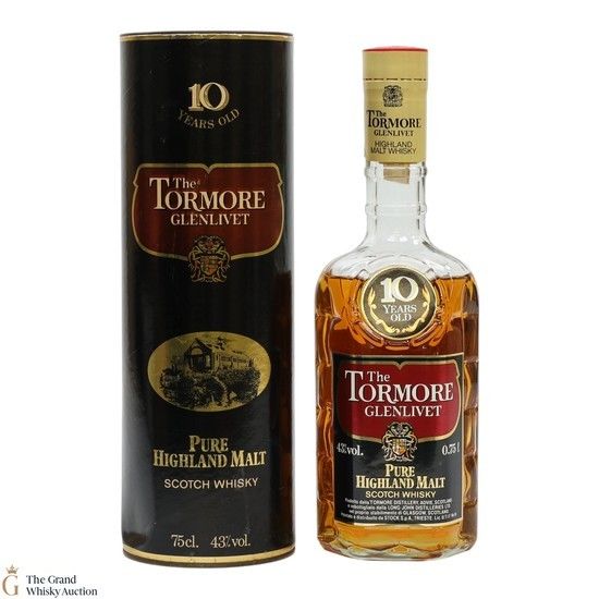 Tormore - Glenlivet - 10 Year Old (1980s) 75cl