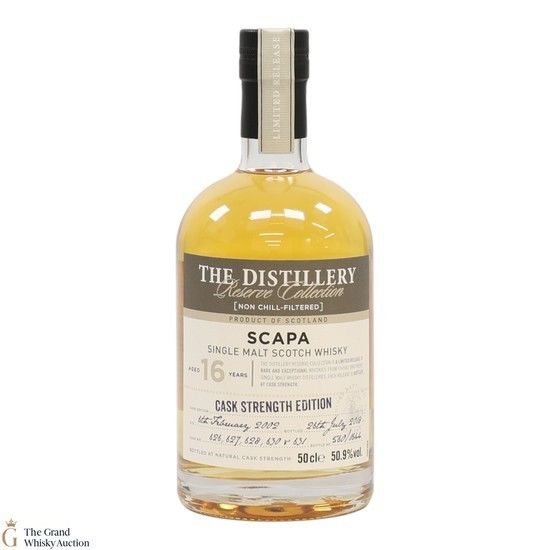 Scapa - 16 Year Old 2002 - Cask Strength - Distillery Reserve (50cl)