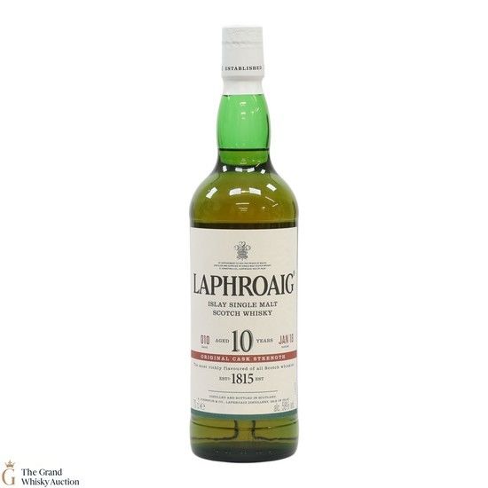 Laphroaig - 10 Year Old - Original Cask Strength Batch #010
